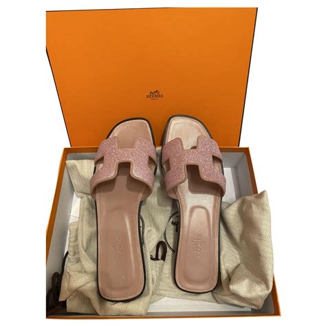 pink oran hermes|Hermès Women Sandals for Sale .